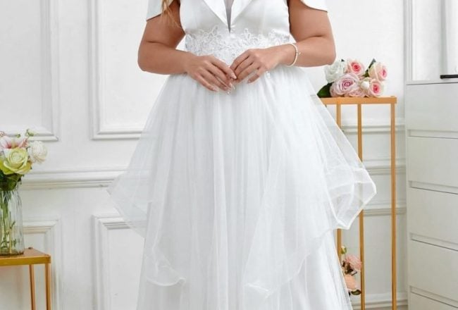 robe de mariee femme ronde scaled