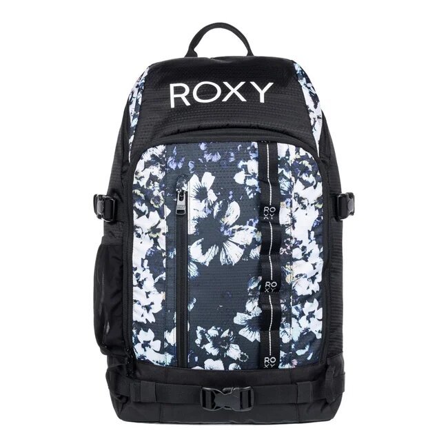 Black printed backpack from Roxy brand