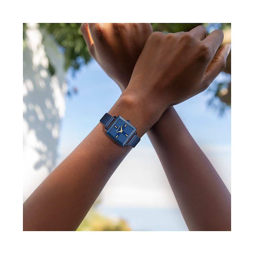 Blue women's watch for work