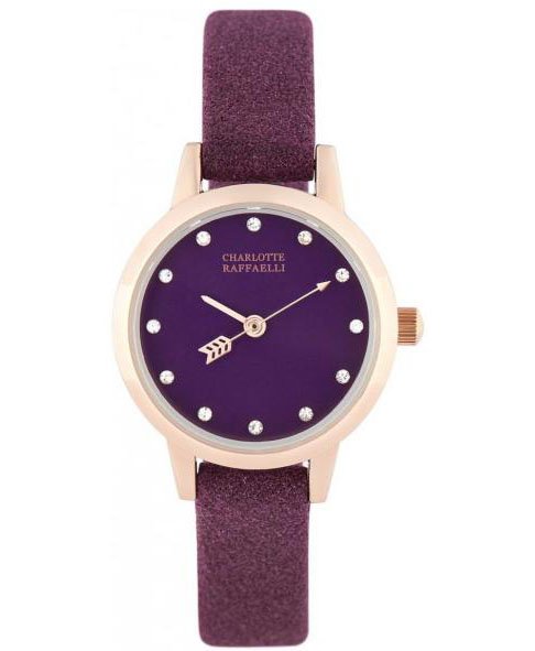 Purple watch from Charlotte Raffaelli