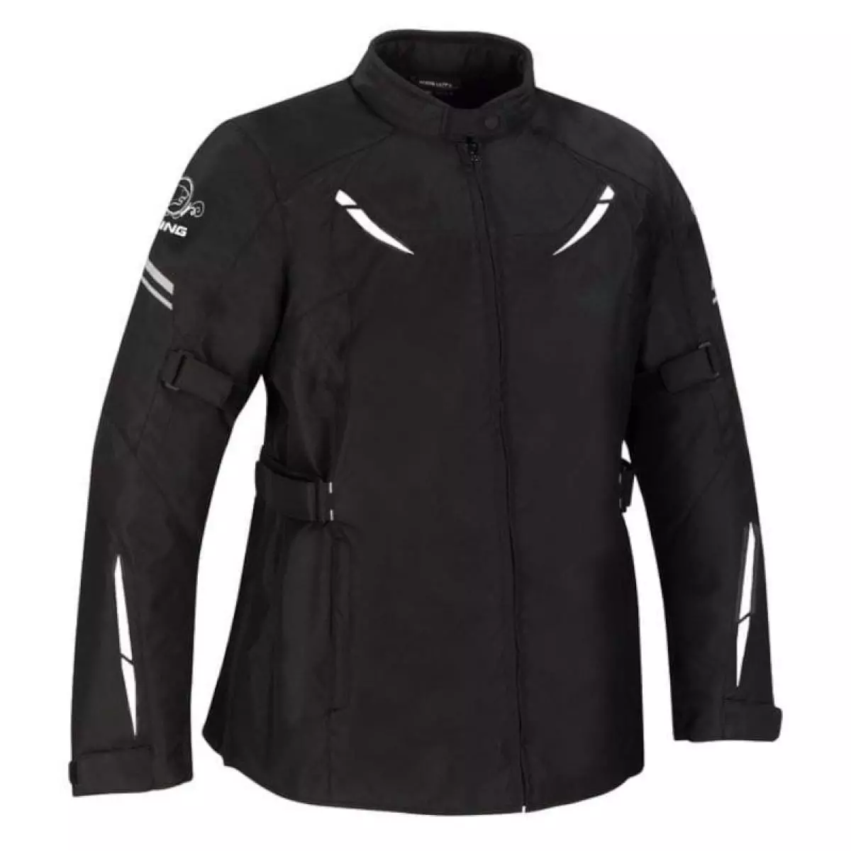 What is the gear for riding a motorcycle in winter? 2 blouson femme bering lady penelope queen size noir blanc