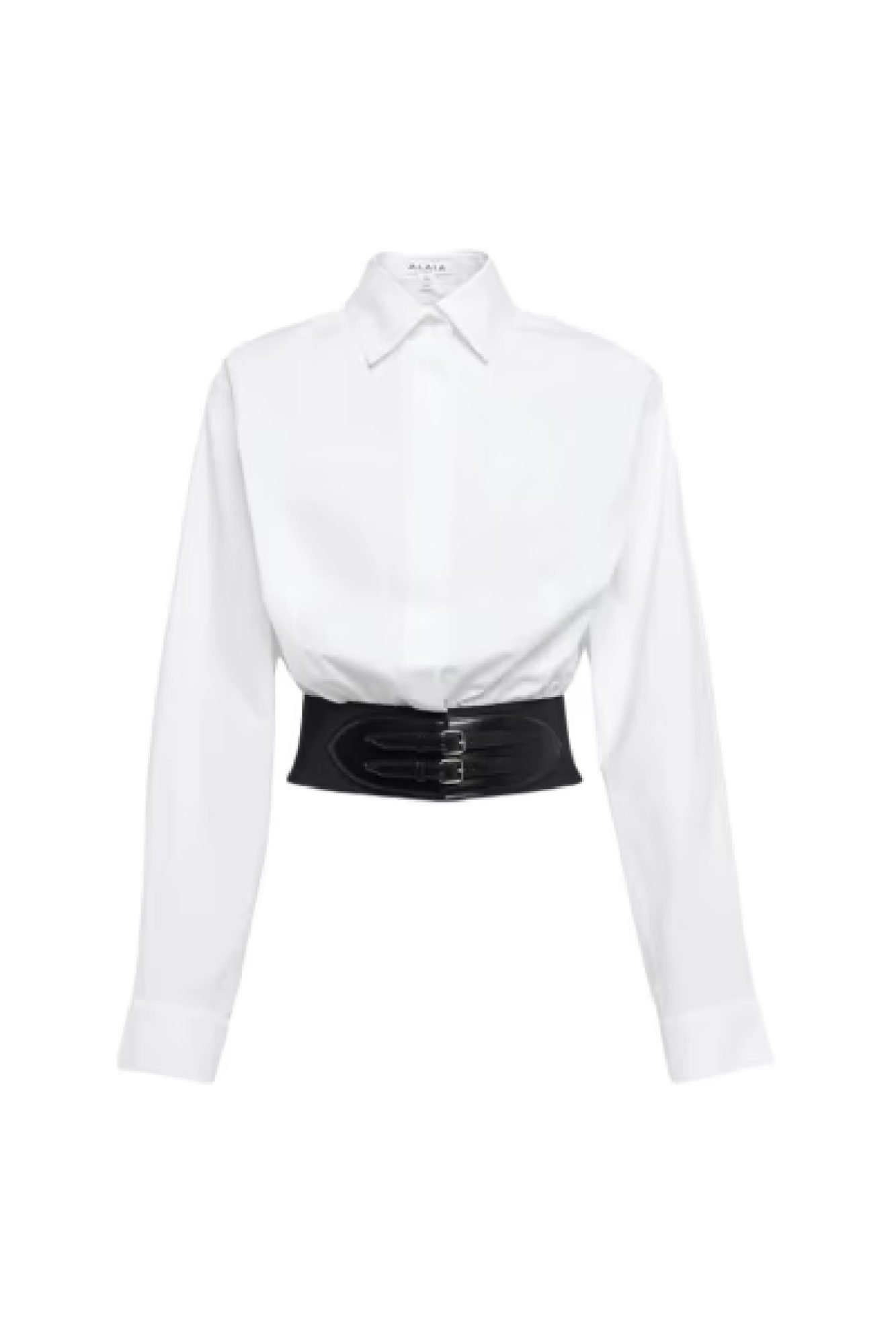 White Alaïa Blouse