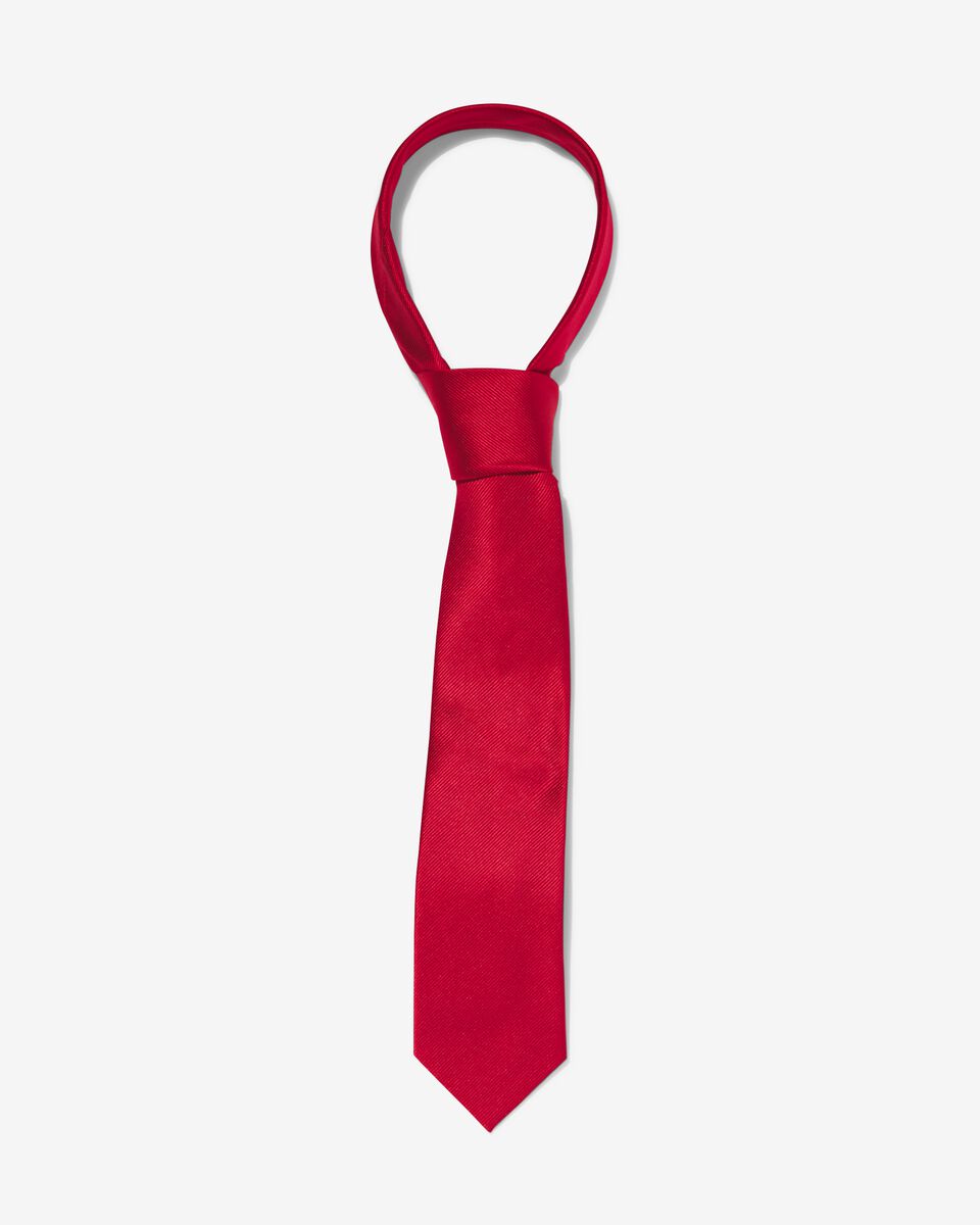 Short red tie from HEMA