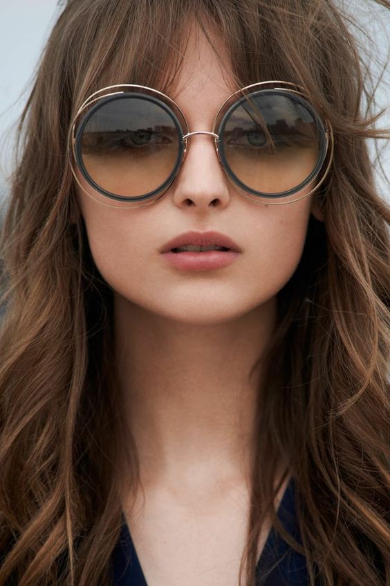 Round sunglasses for square face