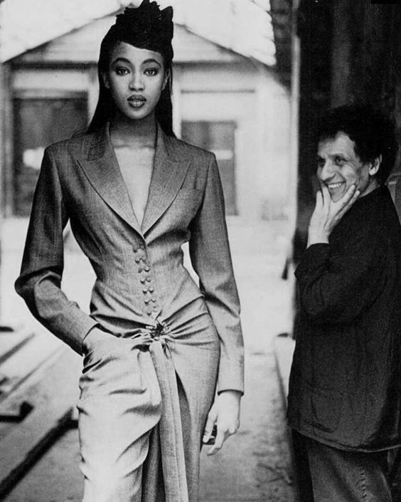 Azzedine Alaïa Tailoring Photo, Naomi Campbell