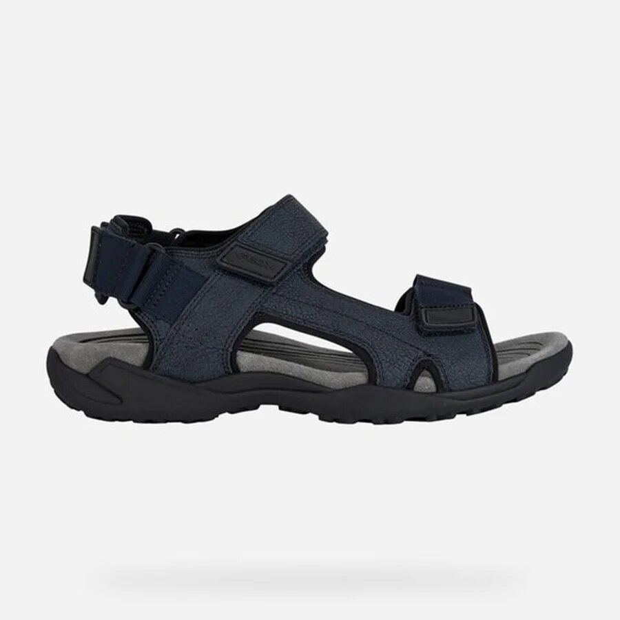Navy blue Terreno sandals by Geox
