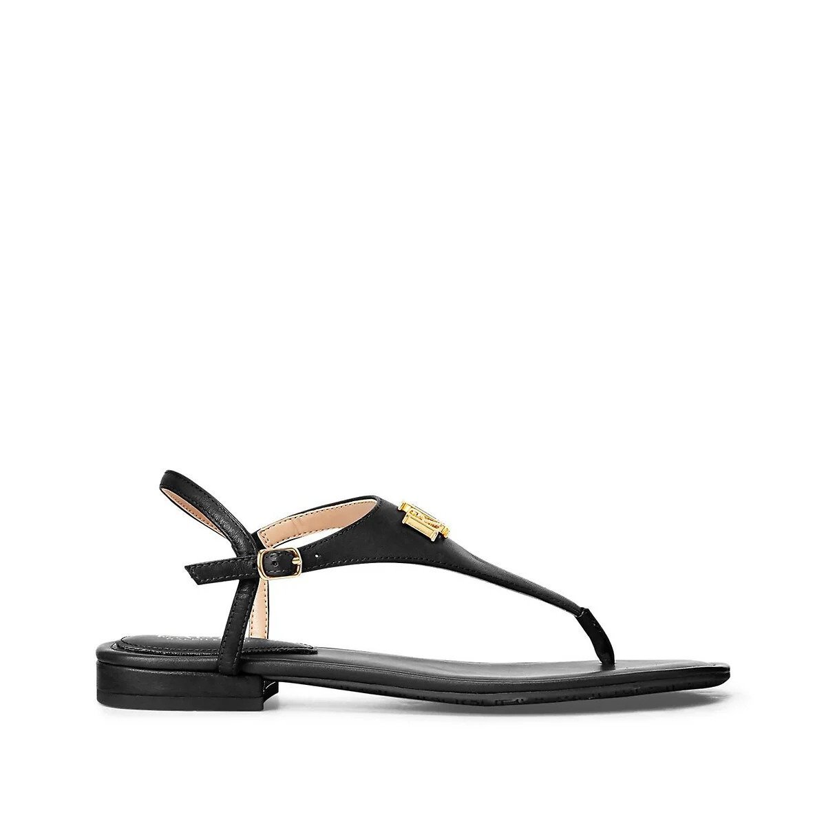 black heeled sandals by Ralph Lauren