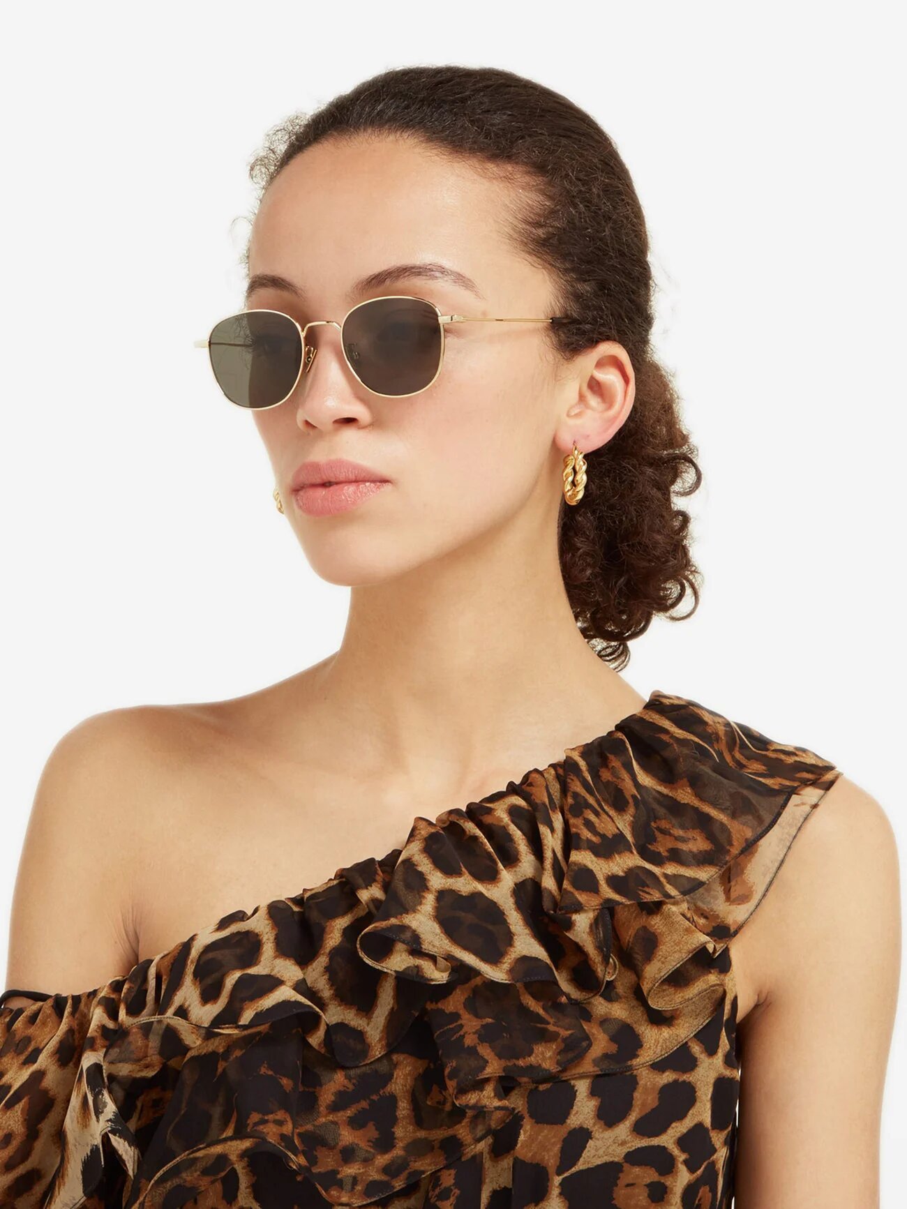 Round sunglasses for women Saint-Laurent Eyewear