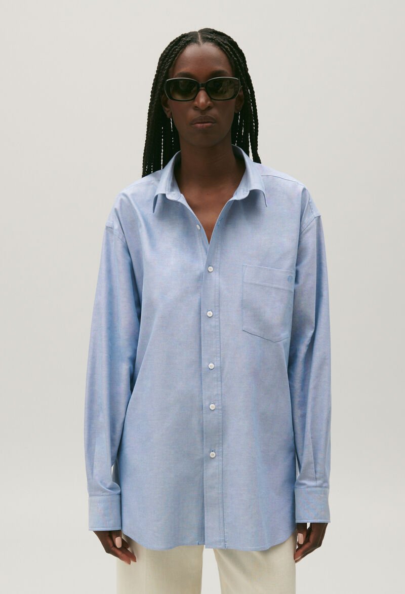 Claudie Pierlot blue shirt for women