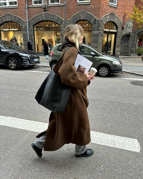 Style with long coat