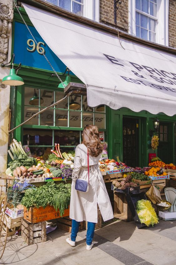 Greengrocer in Notting Hill