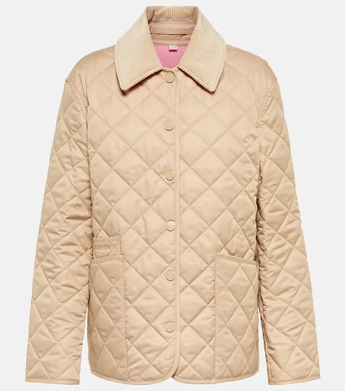 Here are 5 trendy winter coats that you'll see everywhere 6 burberry veste matelass e p00657909 5 Modalova