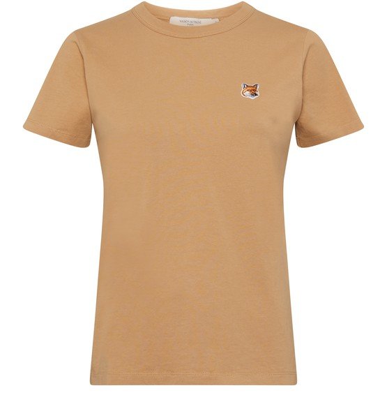 Camel women's T-shirt Maison Kitsuné