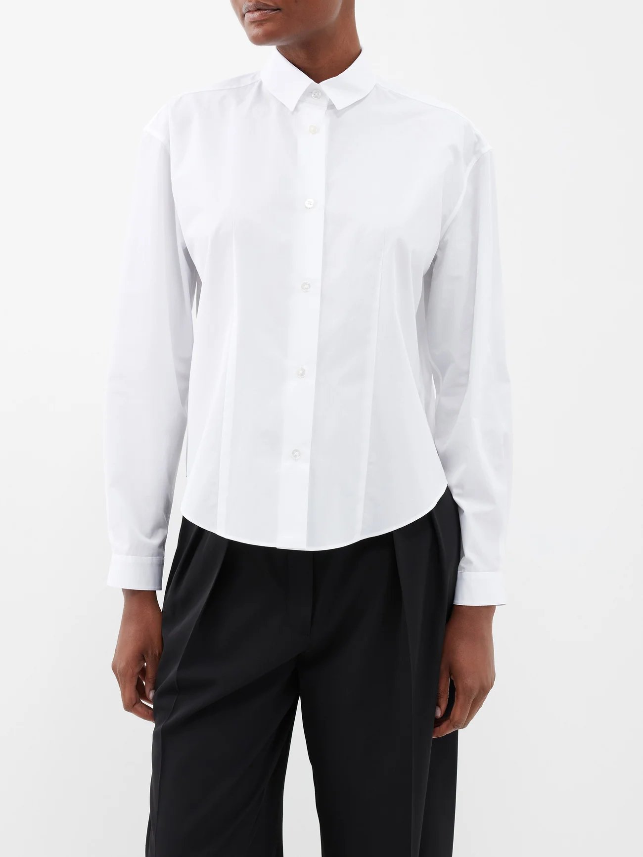 The Row Women's White Shirt