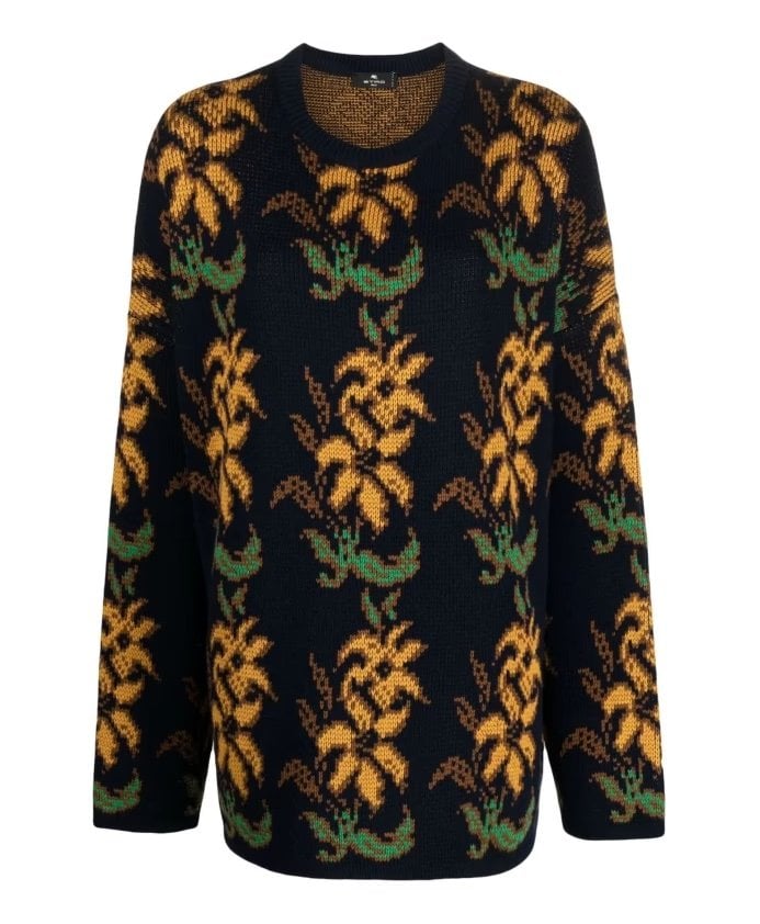 Sweater with retro patterns Etro