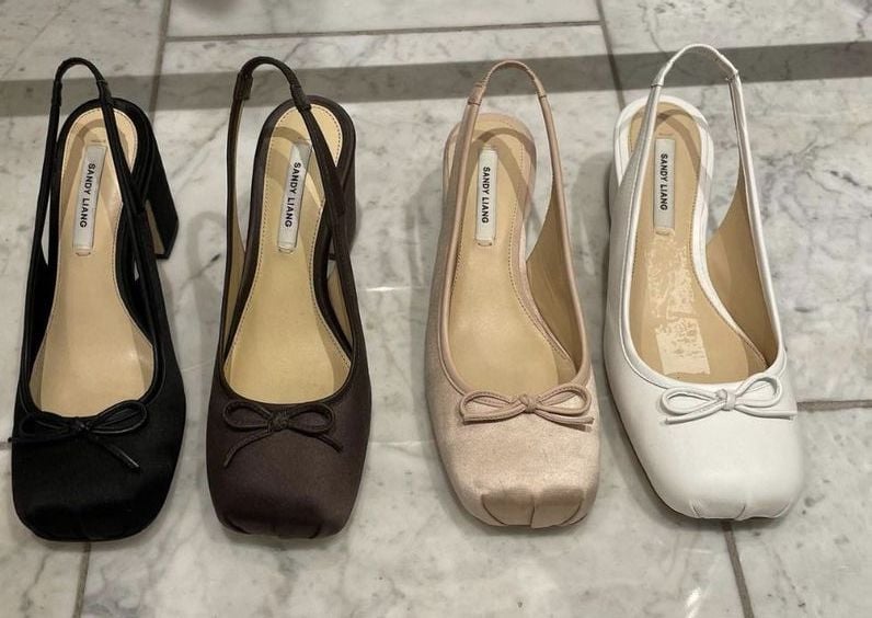 Sandy Liang's ballet flats