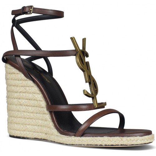 Yves Saint Laurent wedge espadrilles