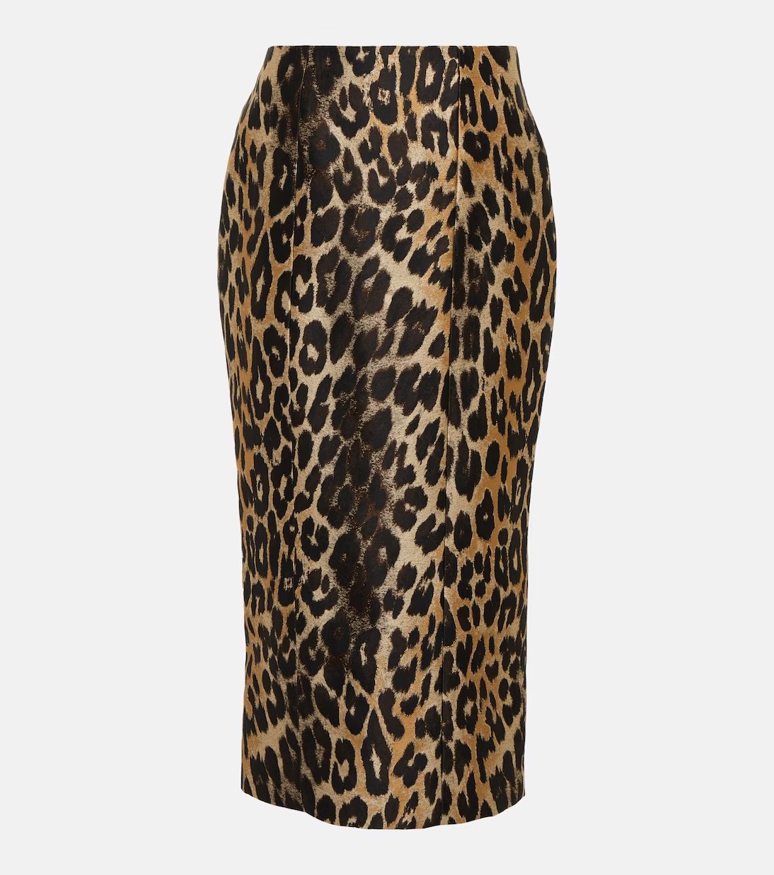 Midi leopard print skirt Balmain