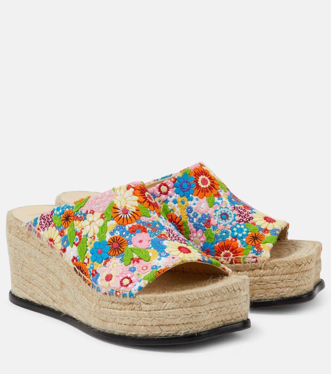 Loewe wedge mules and Paula's Ibiza