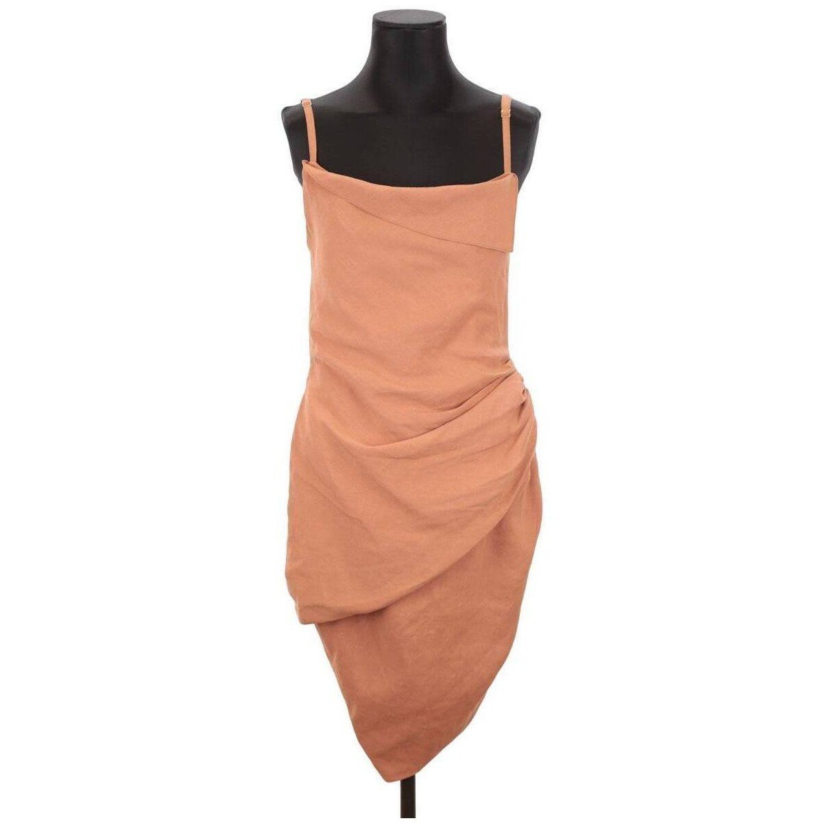 camel strap dress Jacquemus