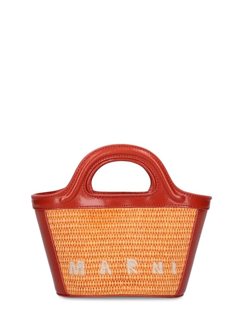 Orange Raffia Bag Marni