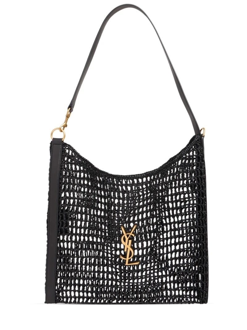 Crochet Raffia Bag Yves Saint Laurent