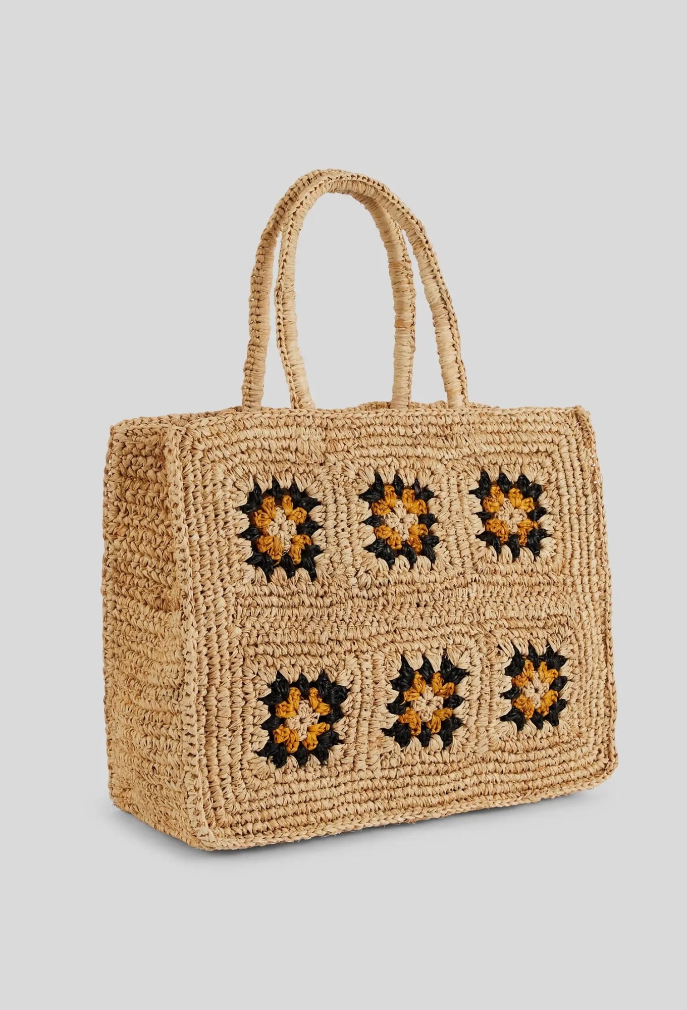 Patterned Crochet Bag Monoprix