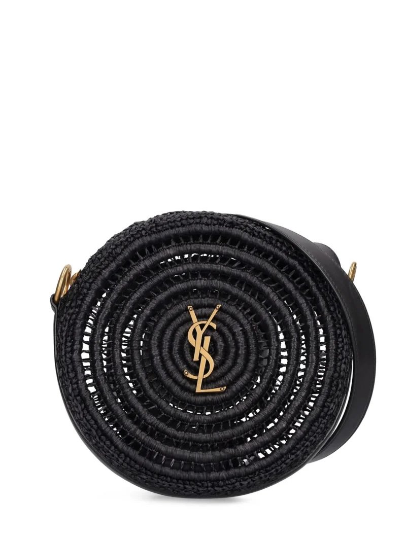 Round Raffia Bag Yves Saint Laurent