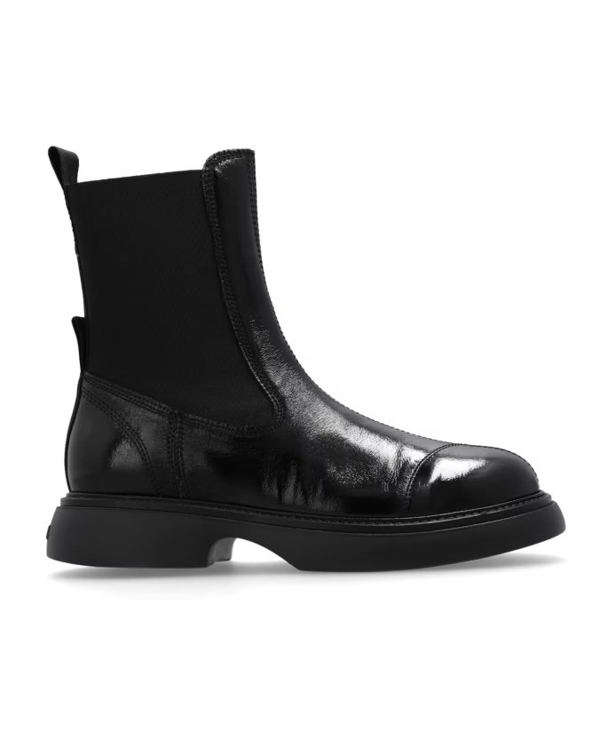 Black Ganni boots