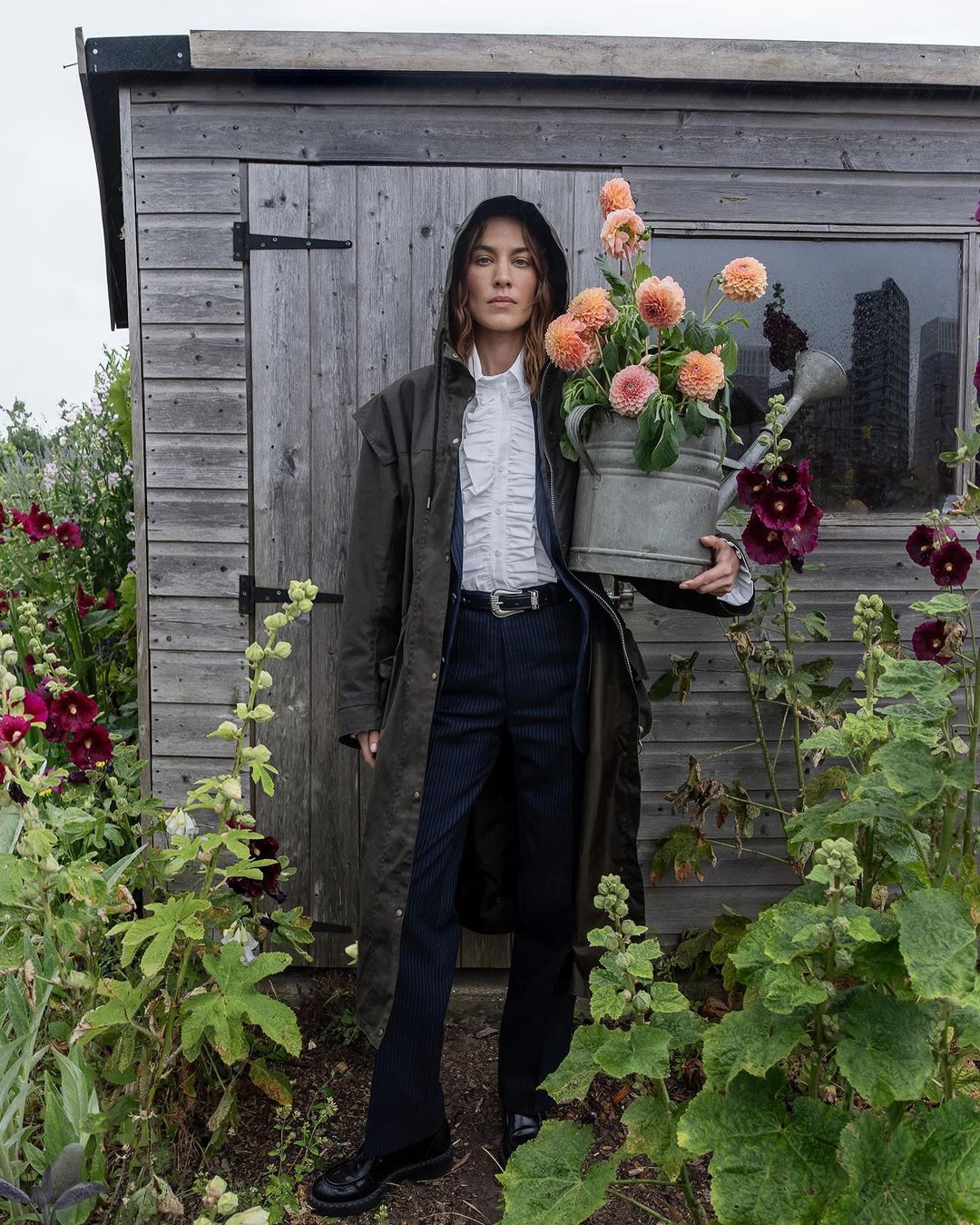 Veste collection Barbour x Alexa Chung