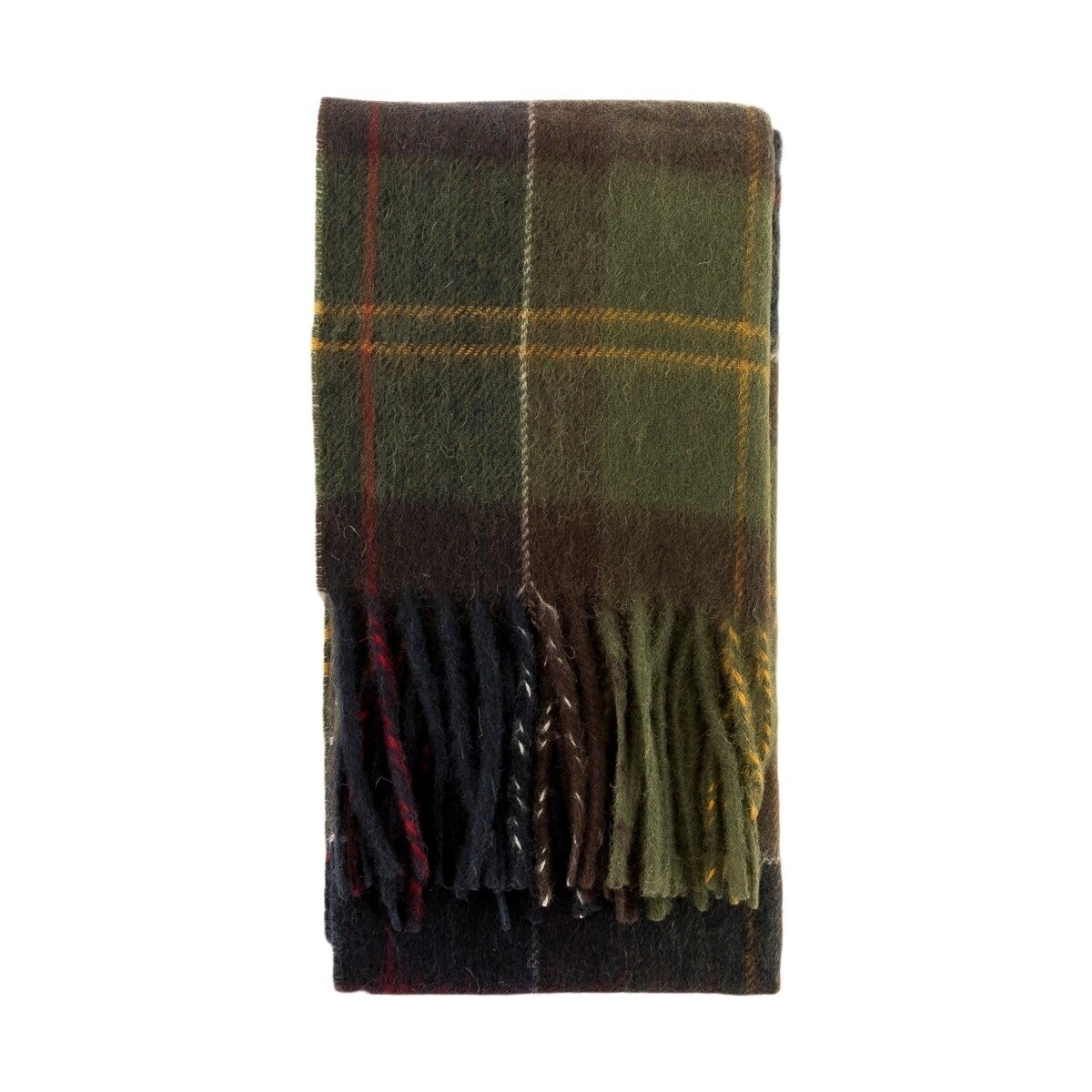 Green tartan scarf Barbour