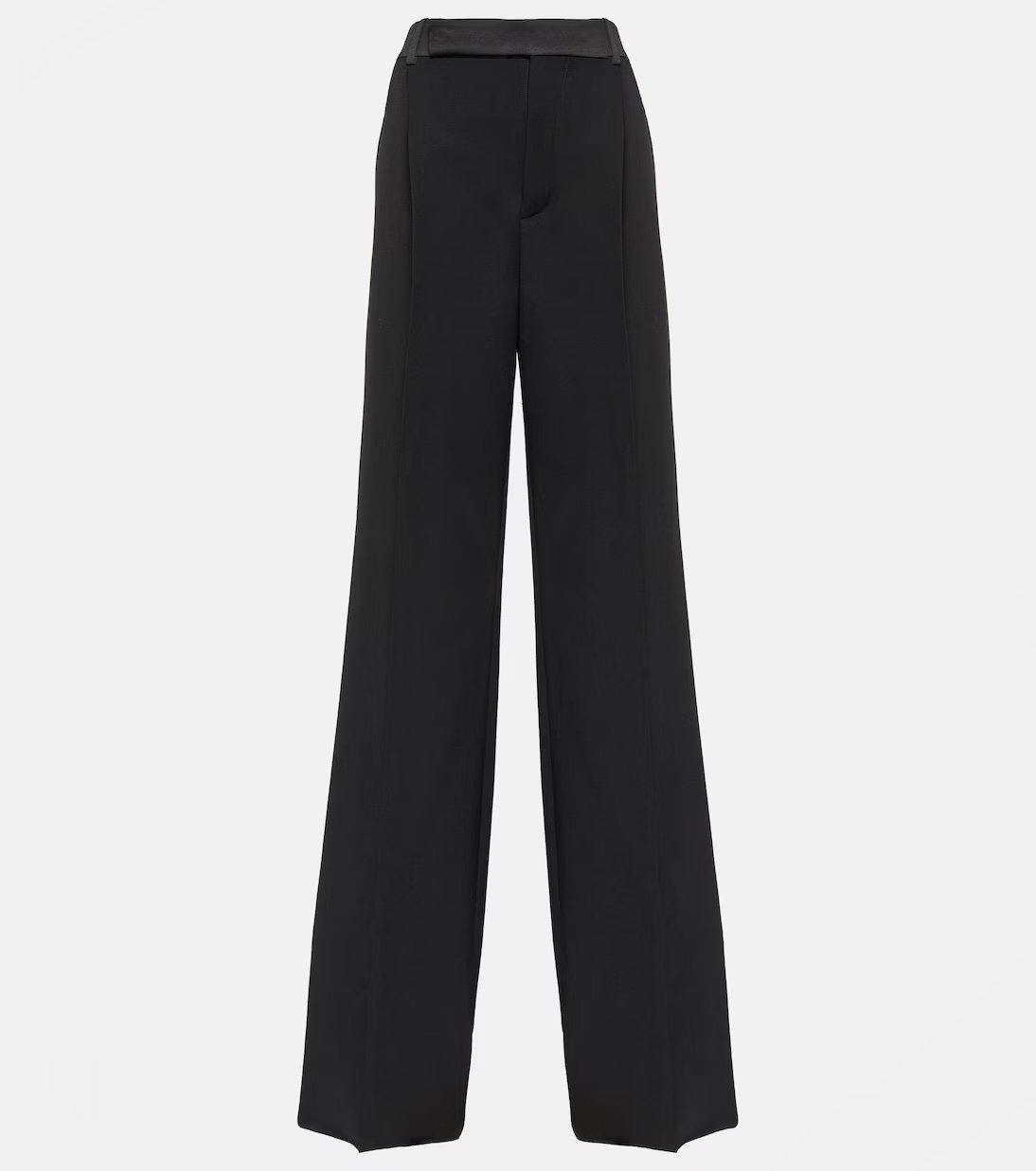 Black suit trousers for women by Saint Laurent