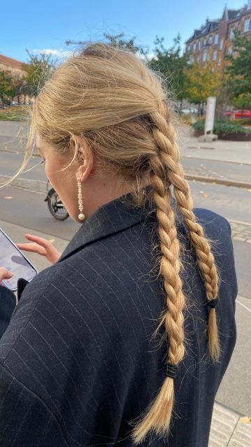 double braid hairstyle