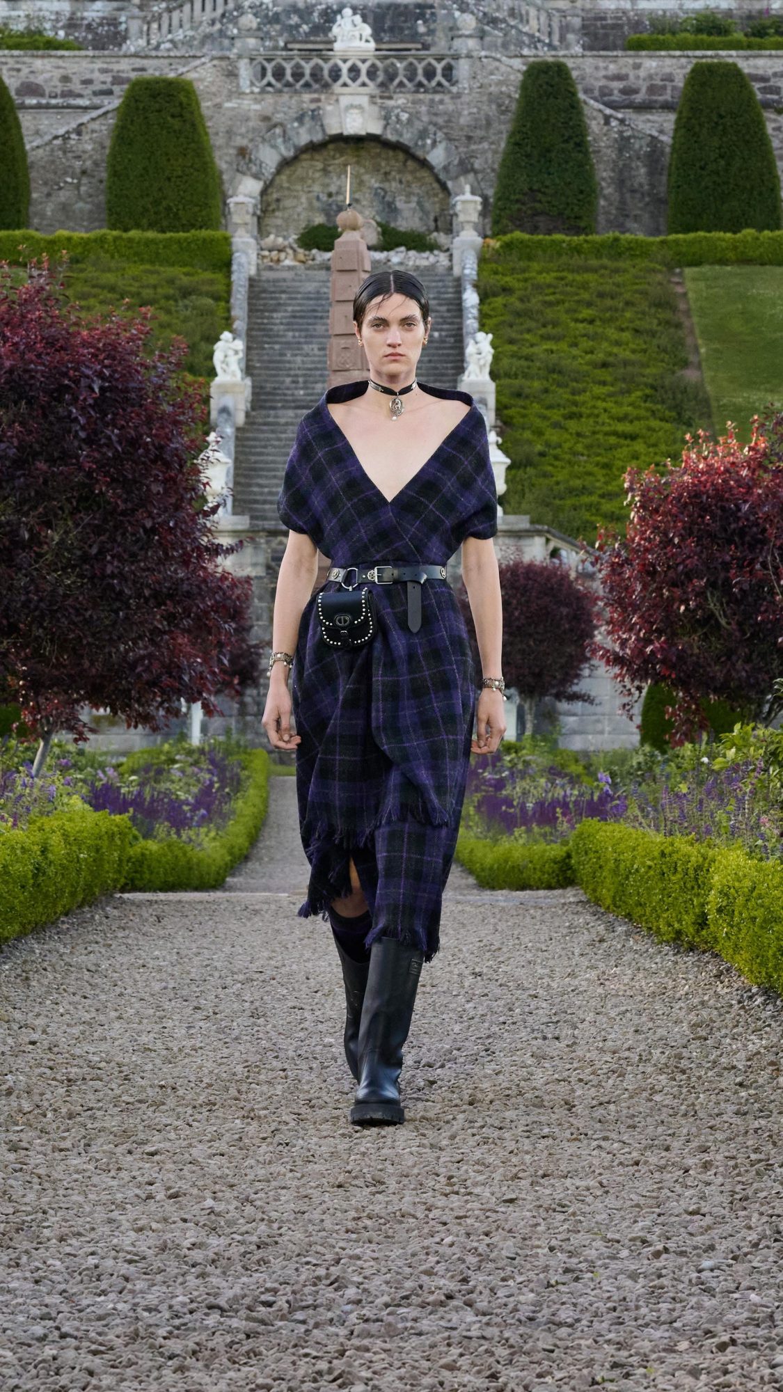 Dior tartan collection cruise 2025