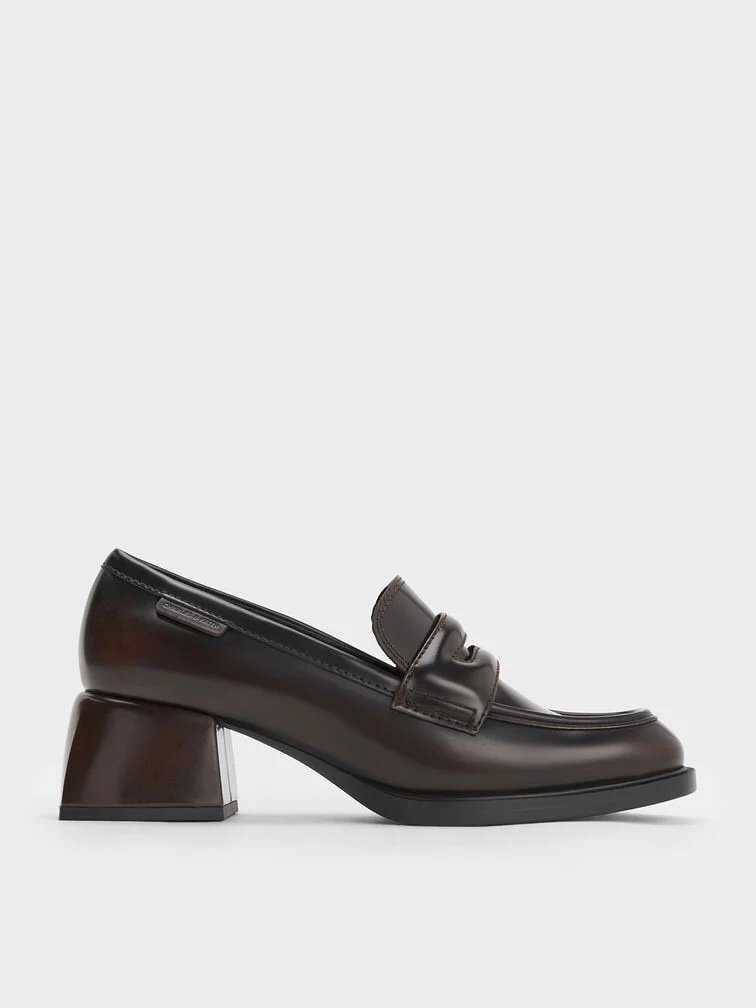 Heeled moccasins Charles and Keith