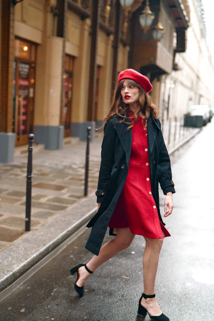 Retro Flair A Linien Kleid und 60s Mantel 2 7 stilvolle Kombinationen aus Kleidern und Jacken fur den Winter Modalova