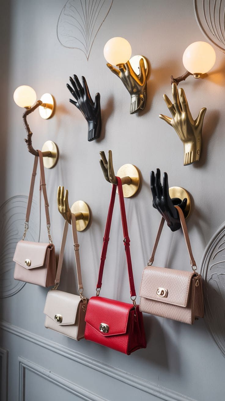 Bags scarves belts the finishing touches Accessories the most stylish ways to showcase them at home Modalova