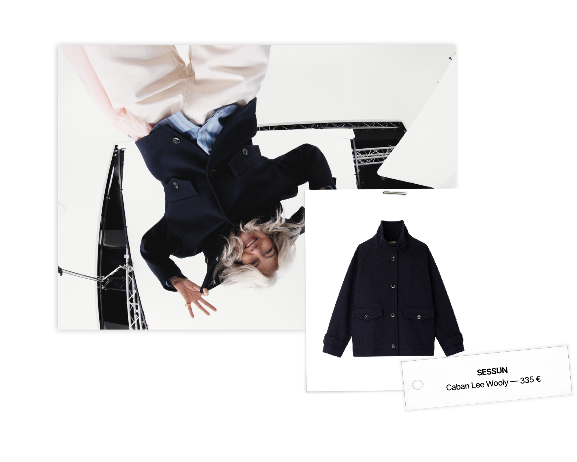 Sophie Fontanel at Galeries Lafayette: the fashion comeback we dreamed of, from September 5 to October 16, 2025 8 Caban Sophie Fontanel