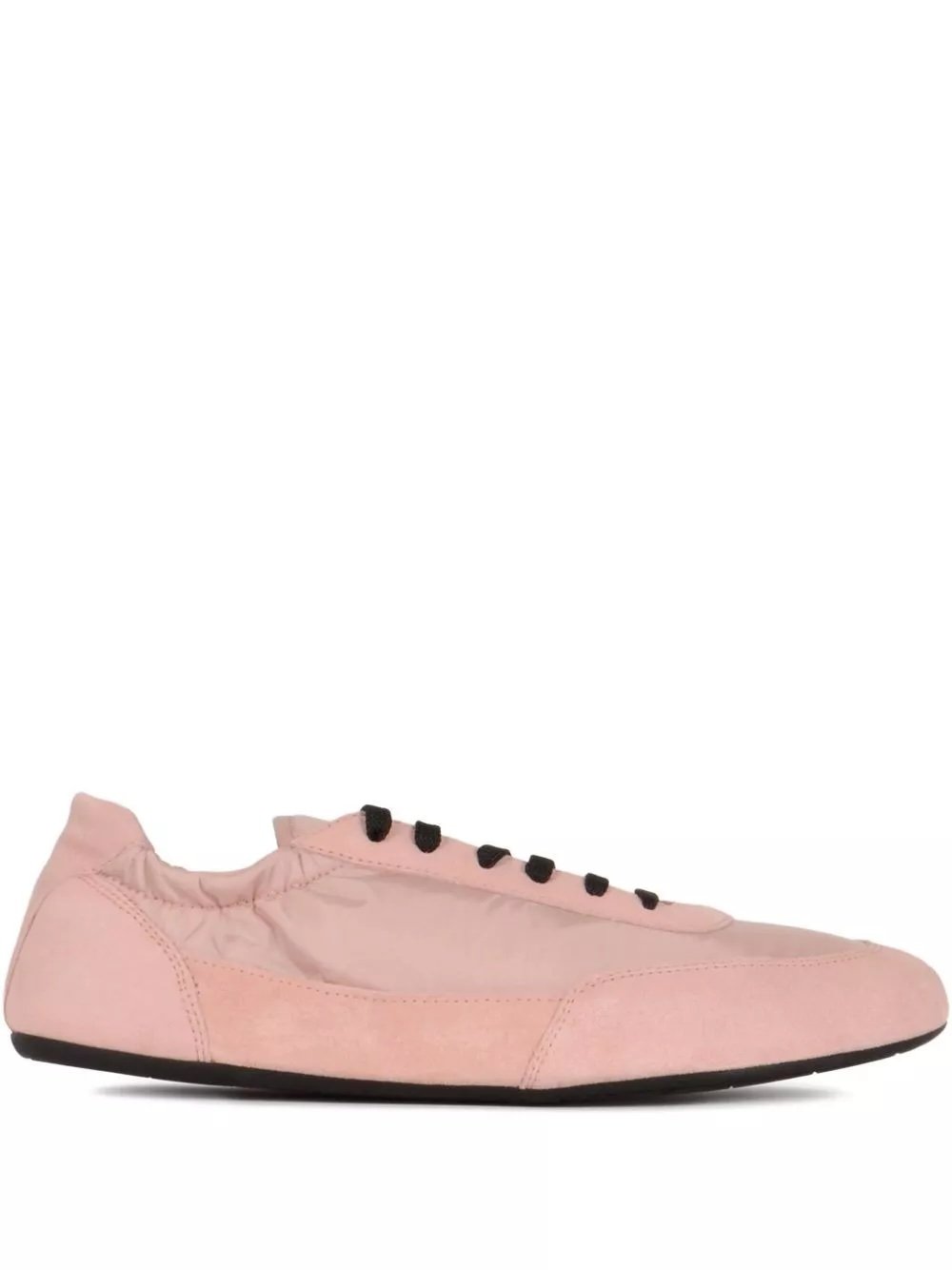 Prada Collapse Re-Nylon pink soft sneakers Modalova