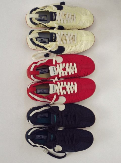 Sneakers souples Jacquemus x Nike Moon Shoe trend modalova