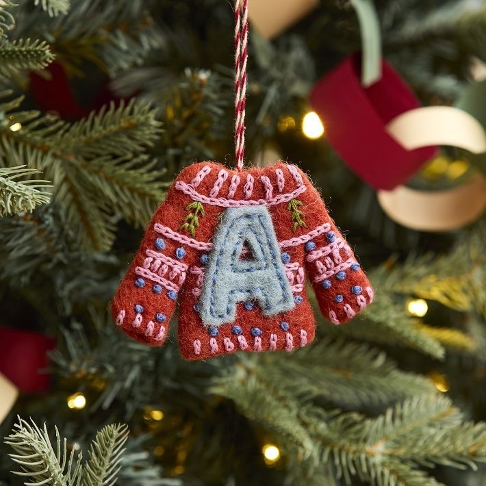 Tree Decoration Knitted Sweater