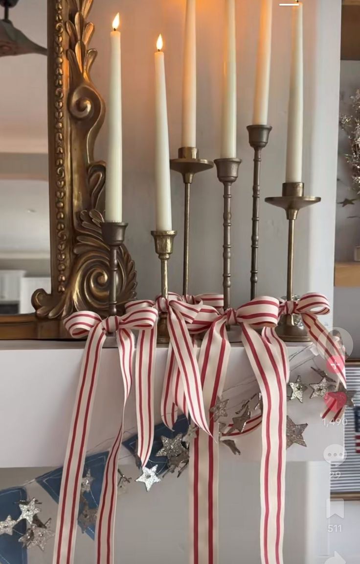 Candle Decoration Ribbons