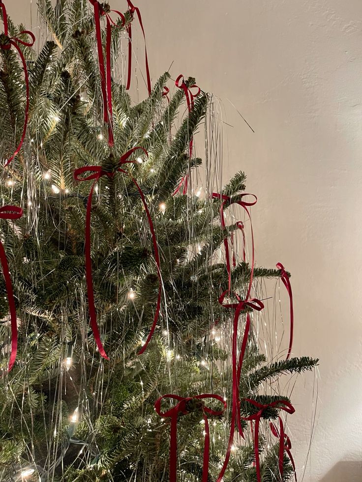 Ribbons in the Christmas Tree