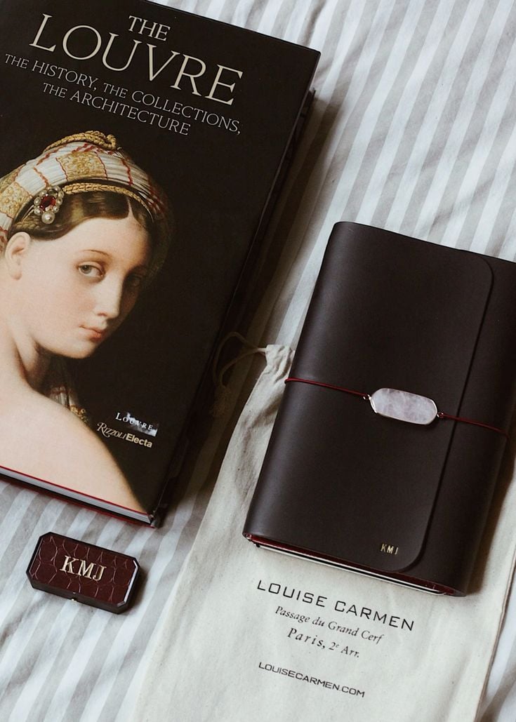 The custom refillable notebook brings back the joy of writing 4 Leather notebook Louise Carmen