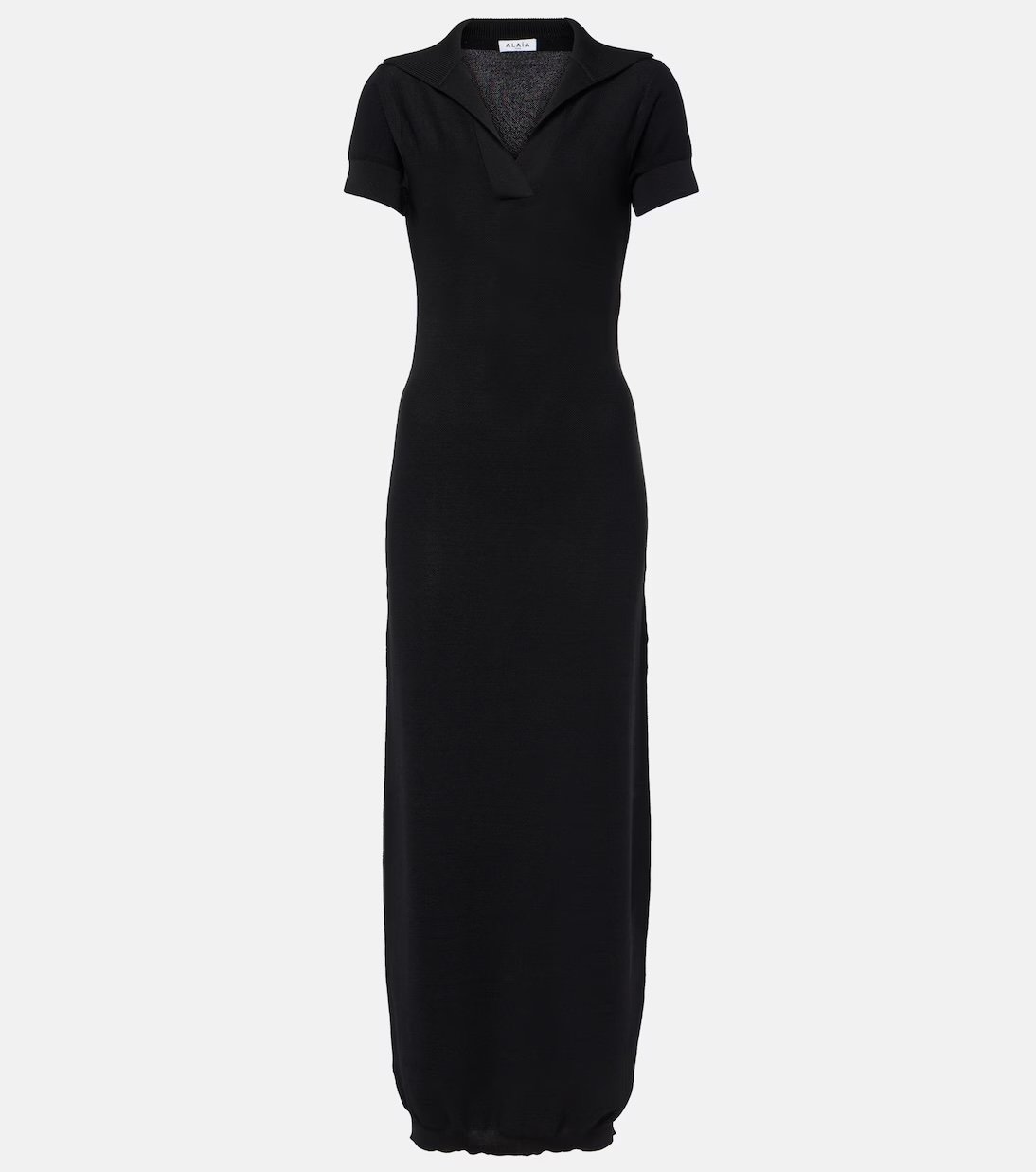 Robe polo longue Alaïa