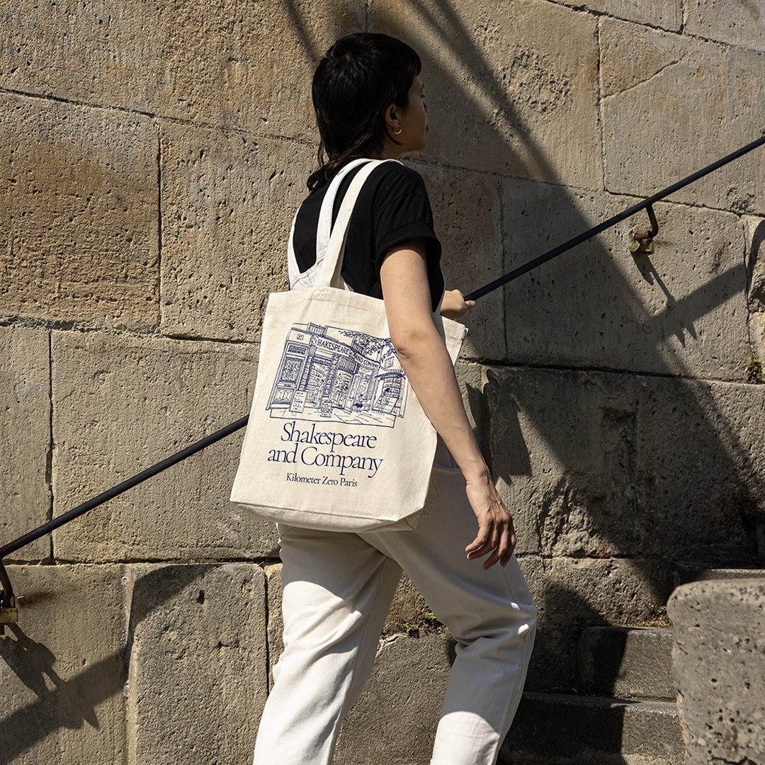 Shakespeare and Company Cotton Bag Paris