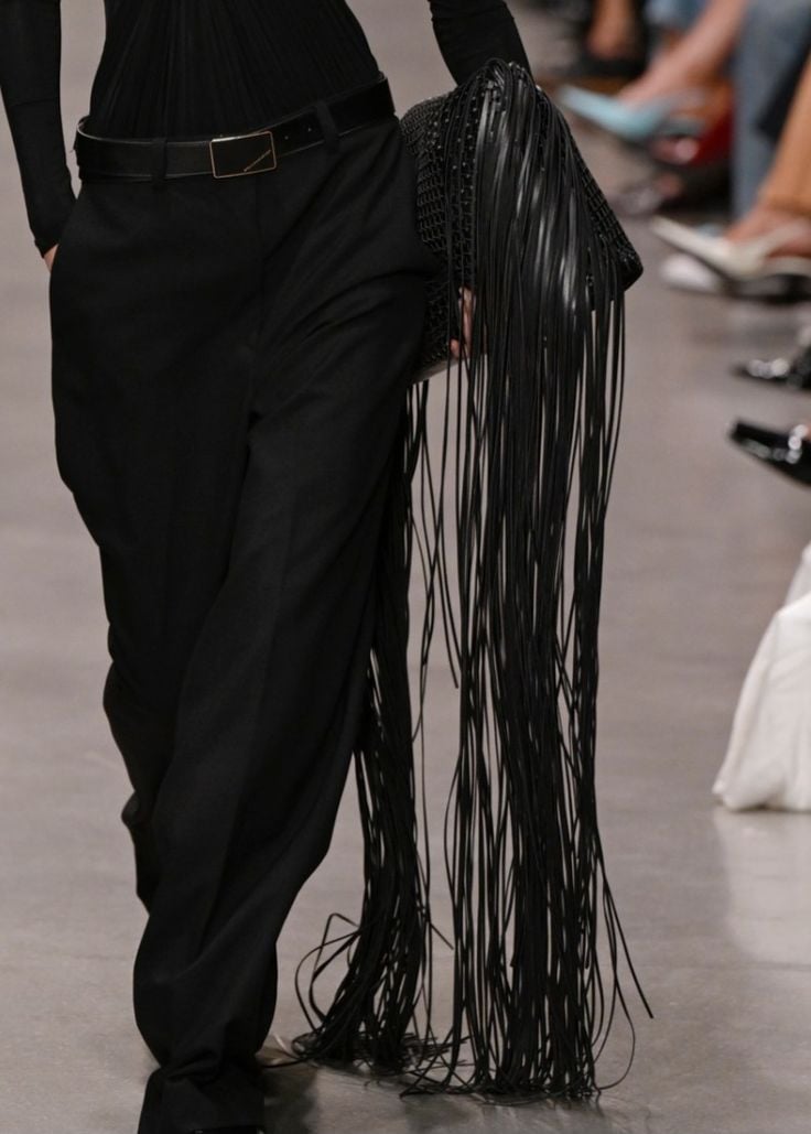 Fringe bag Stella McCartney Spring 2026