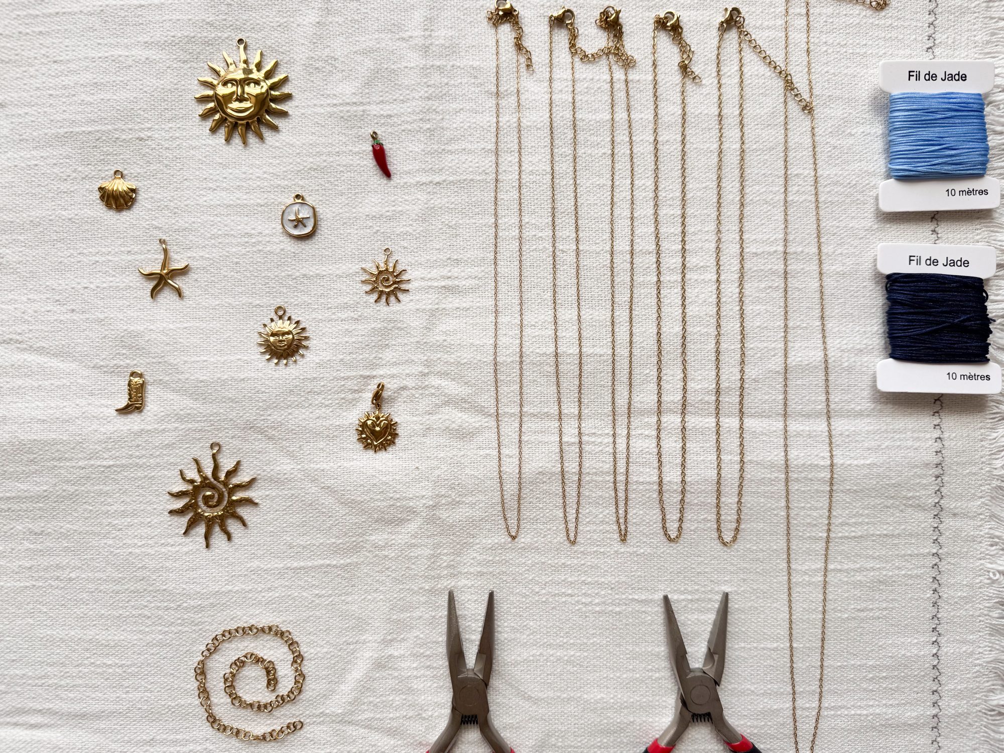 How to make DIY jewelry creative hobby analogue Pauline PINOT