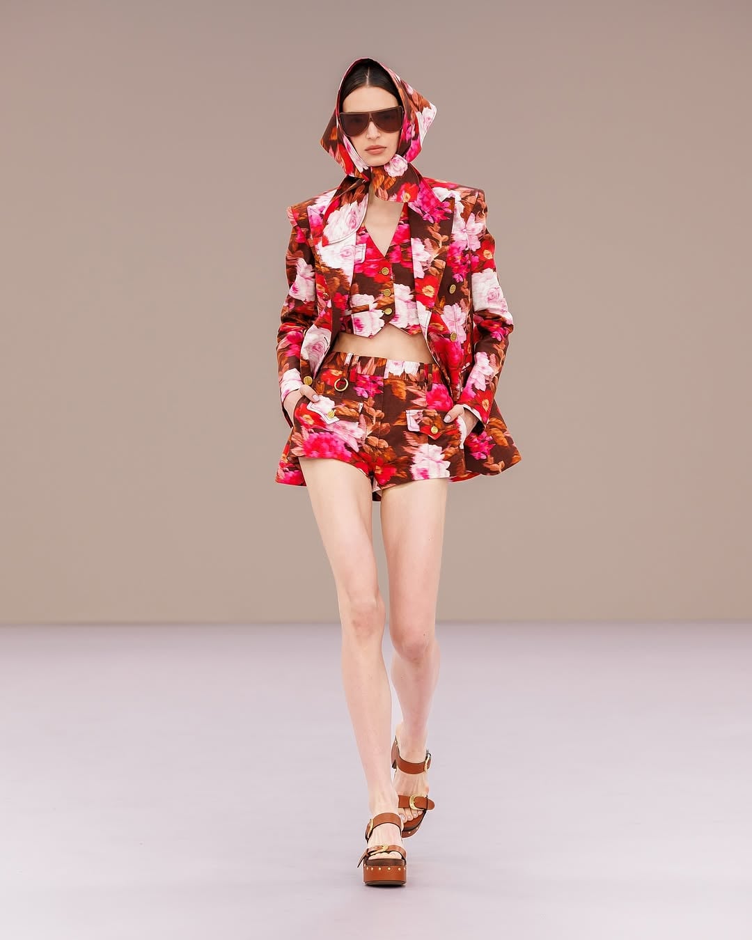Zimmerman floral pattern ensemble SS26