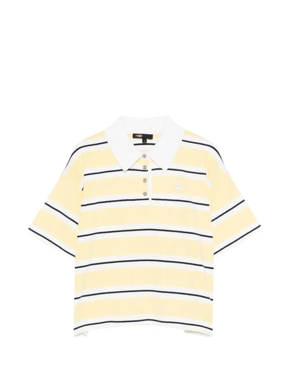 Maje short-sleeve striped polo